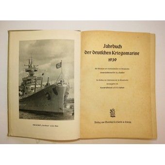 Almanacka för den tyska krigsmarinen 1939.. Espenlaub militaria